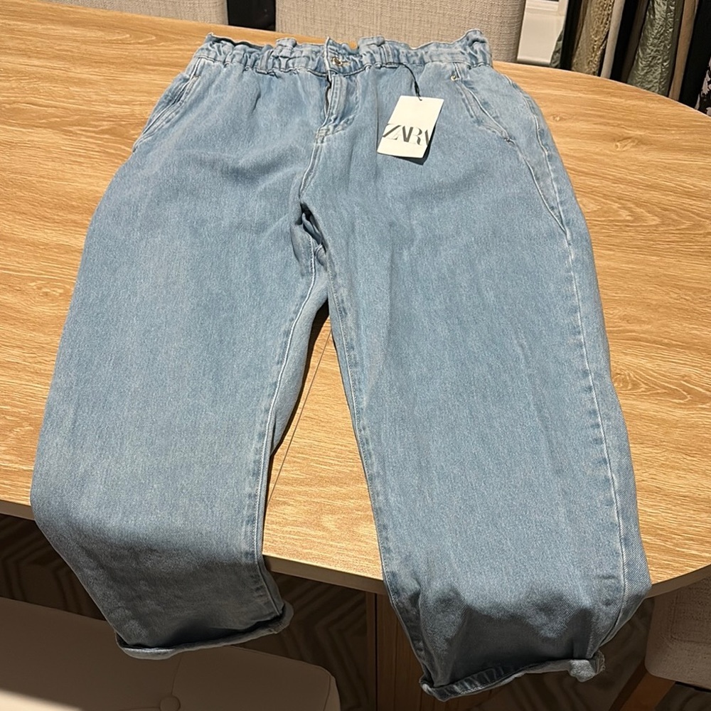 Zara Light Blue Denim Jeans